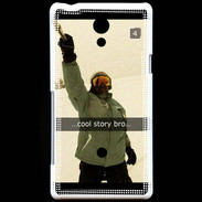 Coque Sony Xperia T Snapchat Cool Story 2 ZG