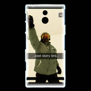 Coque Sony Xperia P Snapchat Cool Story 2 ZG