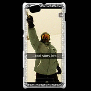 Coque Sony Xperia M Snapchat Cool Story 2 ZG