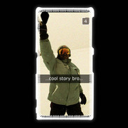 Coque Sony Xpéria Z1 Snapchat Cool Story 2 ZG