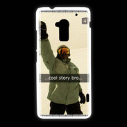Coque HTC One Max Snapchat Cool Story 2 ZG