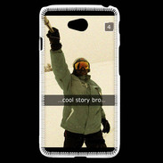 Coque LG L70 Snapchat Cool Story 2 ZG
