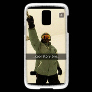 Coque Samsung Galaxy S5 Mini Snapchat Cool Story 2 ZG
