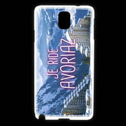 Coque Samsung Galaxy Note 3 Je ride Avoriaz ZG