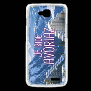 Coque LG L90 Je ride Avoriaz ZG