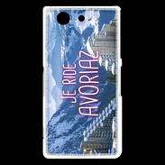 Coque Sony Xperia Z3 Compact Je ride Avoriaz ZG