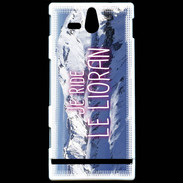 Coque Sony Xperia U Je ride Le Lioran ZG