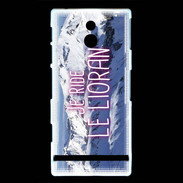 Coque Sony Xperia P Je ride Le Lioran ZG
