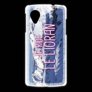 Coque LG Nexus 5 Je ride Le Lioran ZG