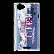 Coque Sony Xperia L Je ride Le Lioran ZG