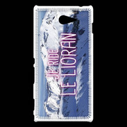 Coque Sony Xperia M2 Je ride Le Lioran ZG