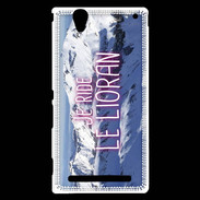 Coque Sony Xperia T2 Ultra Je ride Le Lioran ZG