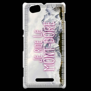 Coque Sony Xperia M Je ride Le Mont Dore ZG
