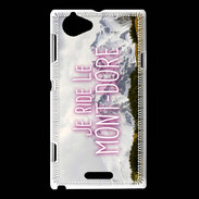 Coque Sony Xperia L Je ride Le Mont Dore ZG