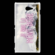 Coque Sony Xperia M2 Je ride Le Mont Dore ZG