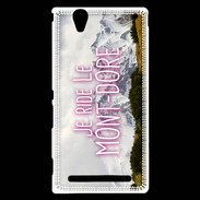 Coque Sony Xperia T2 Ultra Je ride Le Mont Dore ZG