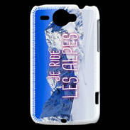 Coque HTC Wildfire G8 Je ride Les Alpes ZG