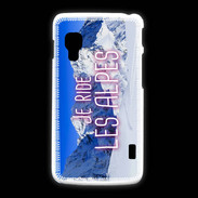 Coque LG L5 2 Je ride Les Alpes ZG