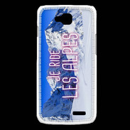 Coque LG L90 Je ride Les Alpes ZG
