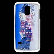 Coque Samsung Galaxy S5 Mini Je ride Les Alpes ZG