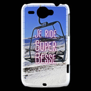 Coque HTC Wildfire G8 Je ride Super-Besse ZG