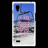 Coque LG Optimus L9 Je ride Super-Besse ZG