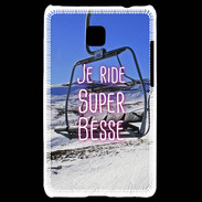 Coque LG Optimus L3 II Je ride Super-Besse ZG
