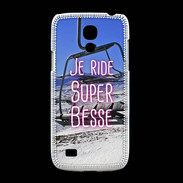 Coque Samsung Galaxy S4mini Je ride Super-Besse ZG