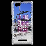 Coque Sony Xperia M Je ride Super-Besse ZG