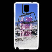 Coque Samsung Galaxy Note 3 Je ride Super-Besse ZG