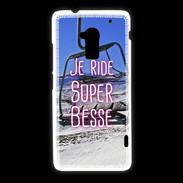 Coque HTC One Max Je ride Super-Besse ZG