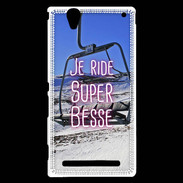 Coque Sony Xperia T2 Ultra Je ride Super-Besse ZG