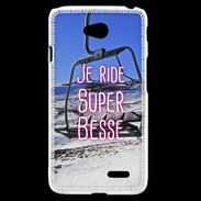 Coque LG L70 Je ride Super-Besse ZG