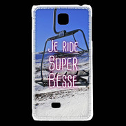 Coque LG F5 Je ride Super-Besse ZG