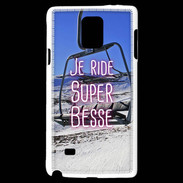 Coque Samsung Galaxy Note 4 Je ride Super-Besse ZG