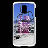 Coque Samsung Galaxy S5 Mini Je ride Super-Besse ZG