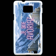Coque Samsung Galaxy S2 Je skie Avoriaz ZG