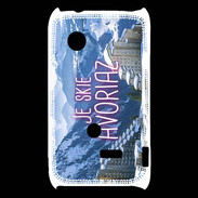 Coque Sony Xperia Typo Je skie Avoriaz ZG