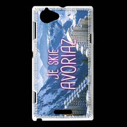Coque Sony Xperia L Je skie Avoriaz ZG