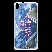 Coque HTC Desire 816 Je skie Avoriaz ZG