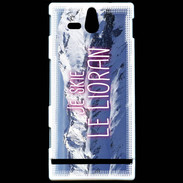 Coque Sony Xperia U Je skie Le Lioran ZG