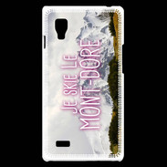 Coque LG Optimus L9 Je skie Le Mont Dore ZG