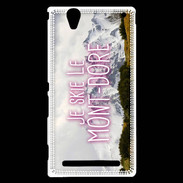Coque Sony Xperia T2 Ultra Je skie Le Mont Dore ZG