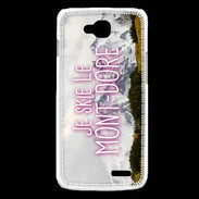 Coque LG L90 Je skie Le Mont Dore ZG