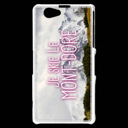 Coque Sony Xperia Z1 Compact Je skie Le Mont Dore ZG