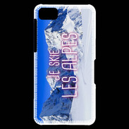 Coque Blackberry Z10 Je skie Les Alpes ZG