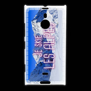 Coque Nokia Lumia 1520 Je skie Les Alpes ZG