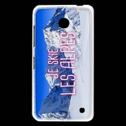 Coque Nokia Lumia 630 Je skie Les Alpes ZG