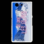 Coque Sony Xperia Z3 Compact Je skie Les Alpes ZG