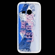 Coque HTC One Mini 2 Je skie Les Alpes ZG